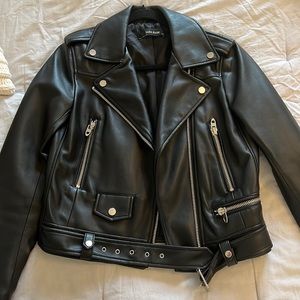 Zara Faux Leather Jacket